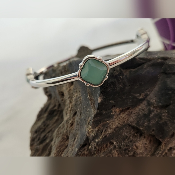 NWT Lia Sophia Turquoise and Silver Bracelet - Picture 7 of 10